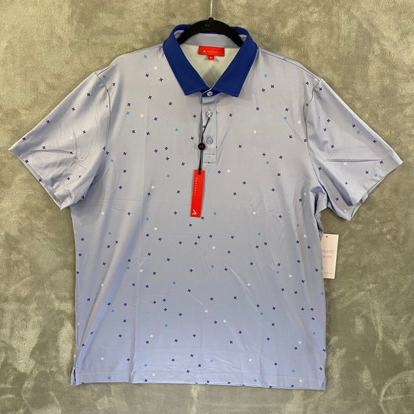 Redvanly Other - Redvanly XL Athletic Luxury Polo Shirt Savile Polo Baby Lavender Golf Menswear